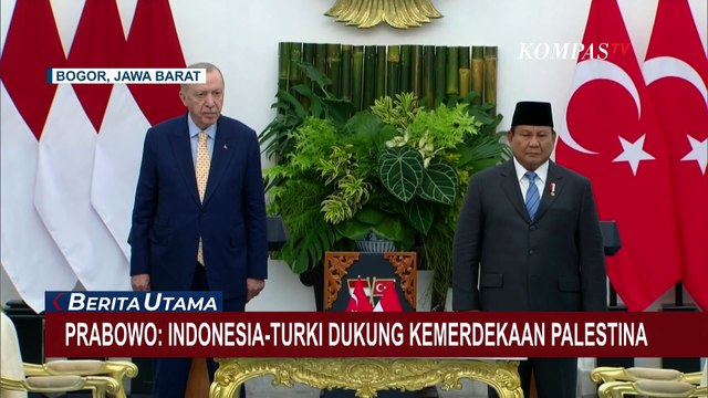 Pujian Erdogan ke Prabowo soal Sikap Tegas Sebut Indonesia-Turki Dukung Kemerdekaan Palestina