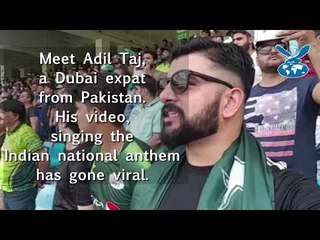Dubai expat from Pakistan sings Indian national anthem, goes viral