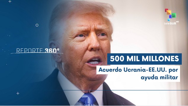 EE.UU. informa acuerdo con Ucrania por metales de tierras raras