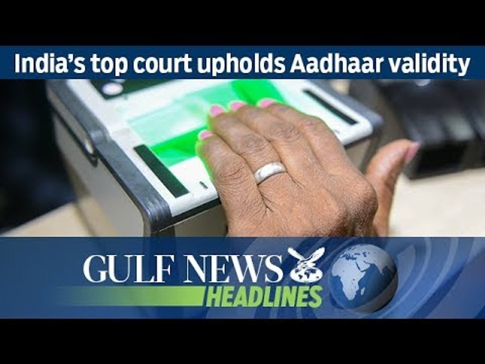 India’s top court upholds Aadhaar validity - GN Headlines