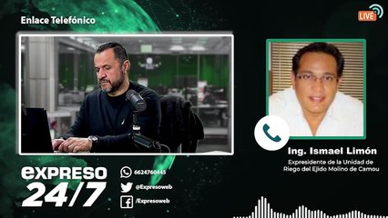 Sistema de pozos y presa en el Molino de Camou