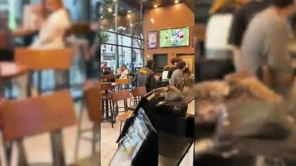 Security guard slaps customer at Taco Bell