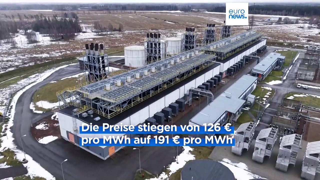 Strompreise in Estland steigen nach Trennung vom russischen Stromnetz