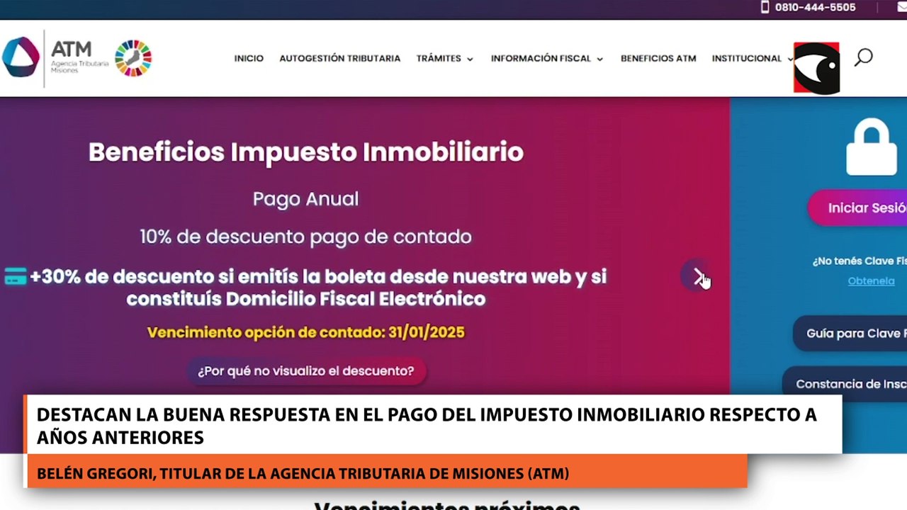 Destacan la buena respuesta en el pago del impuesto inmobiliario ...