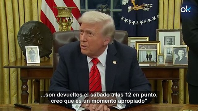 Trump amenaza con desatar el infierno si los rehenes no son liberados antes del sábado