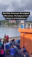 Viral di sosial media sepasang kekasih bertengkar di Pelabuhan Passarang, Kabupaten Majene, Sulawesi Barat (Sulbar), Sabtu (8/2/2025) Pertengkaran itu menarik perhatian para penumpang kapal yang hendak berangkat ke Kotabaru Kalimantan Selatan.
