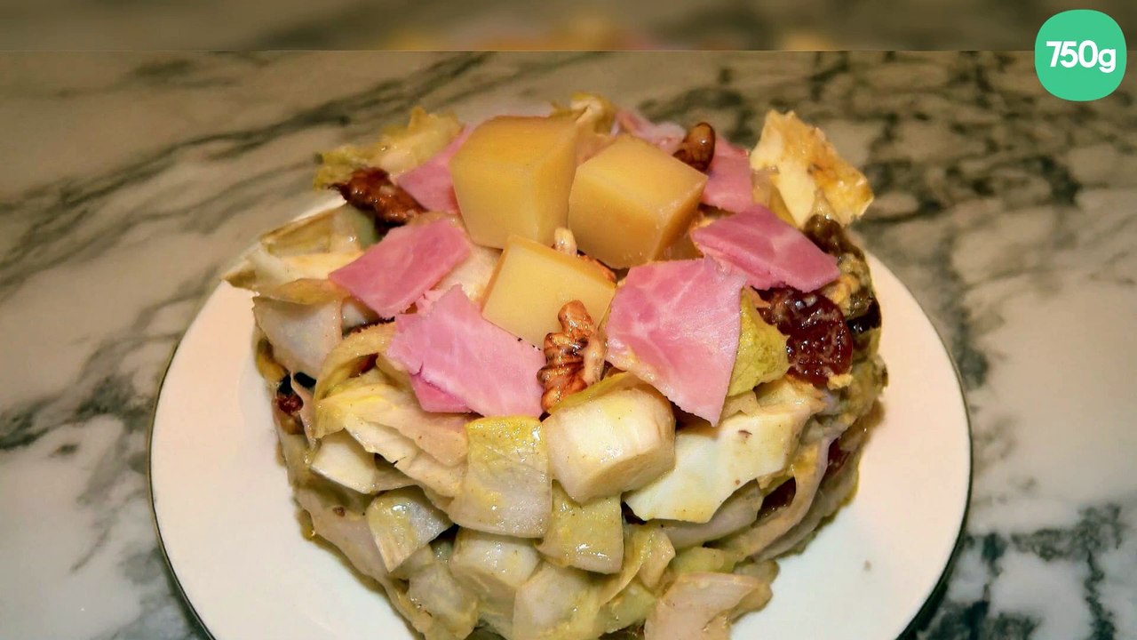Salade d'endives grenobloise