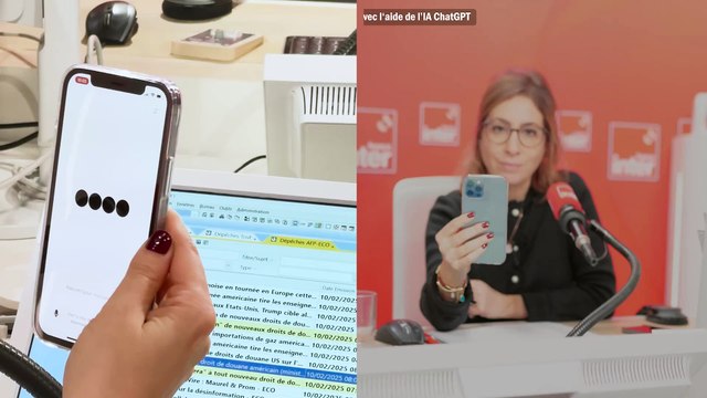 Léa Salamé face à l'IA Salamé !