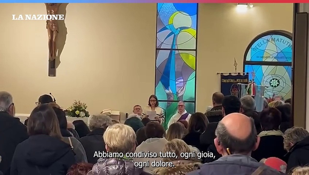 I funerali di Eleonora Guidi, lacrime e dolore a Rufina