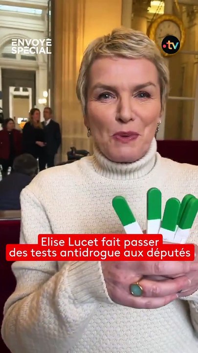Élise Lucet a soumis les députés à des tests anti-drogue à l'Assemblée nationale ce mardi 11 février 2025.