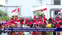 Momen Presiden Turki Erdogan Tinggalkan Indonesia Diantar Prabowo, Sempat Berpelukan Hangat