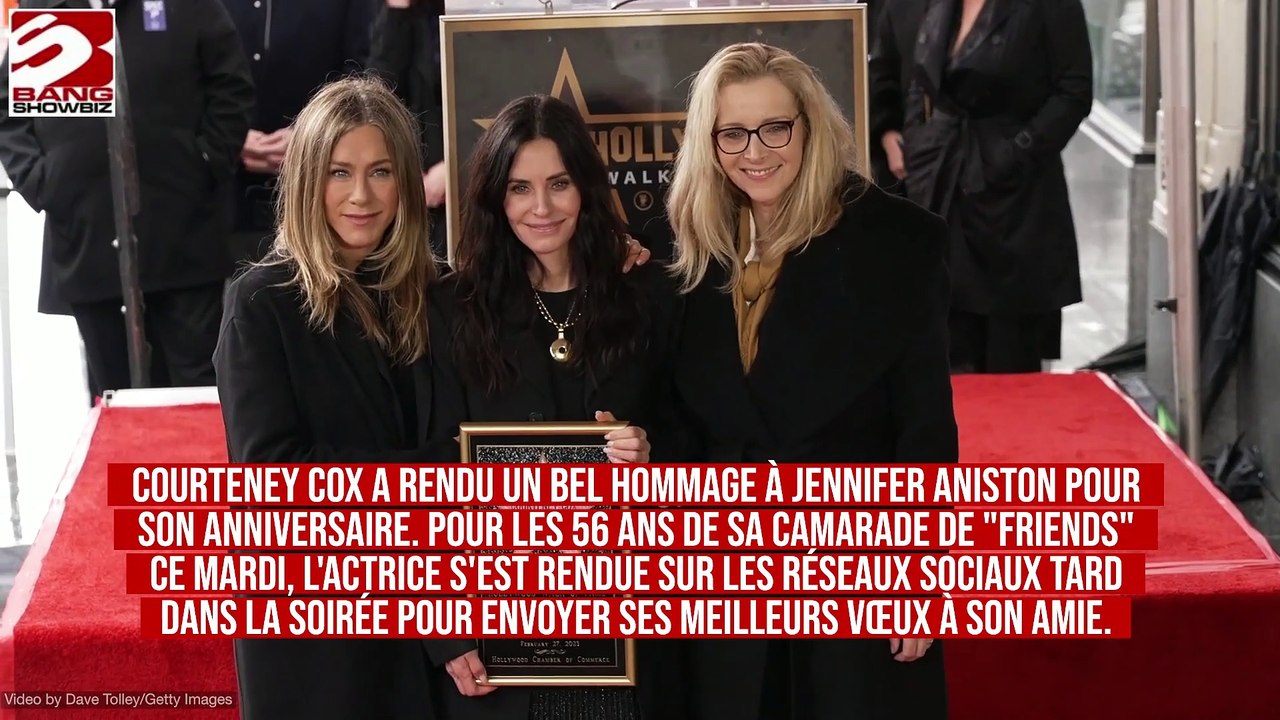 Le message poignant de Courteney Cox pour l'anniversaire de Jennifer Aniston : “Mon amie pour la vie”