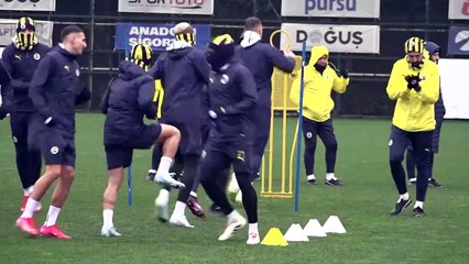 Fenerbahçe, Anderlecht maçı hazırlıklarını tamamladı