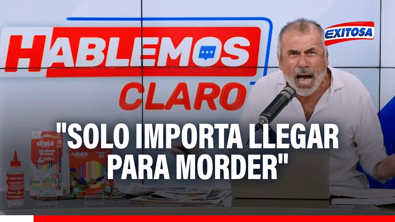 Nicolás Lúcar sobre partidos políticos inscritos para las Elecciones 2026: "Solo importa llegar para morder"