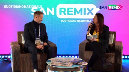 SANREMIX: l'intervista di Giulia Carla De Carlo a Luca Ammirati