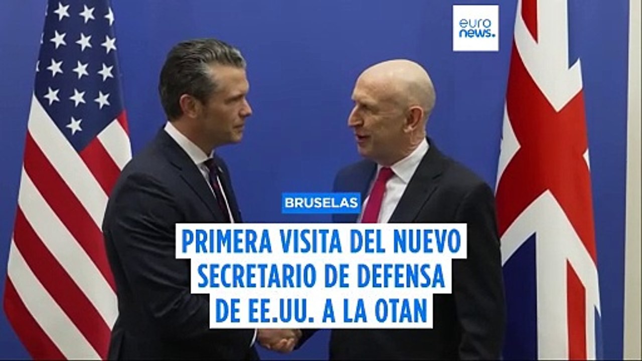Pete Hegseth considera poco realistas las aspiraciones políticas de Ucrania y su futuro en la OTAN