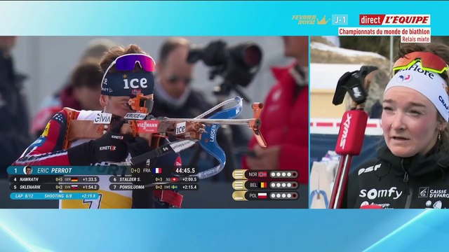 Jeanmonnot : «Plutôt satisfaite» - Biathlon - Mondiaux - Relais mixte