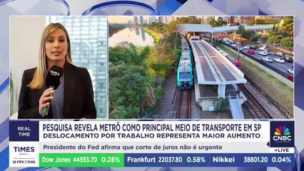 Pesquisa revela metrô como principal meio de transporte coletivo em São Paulo