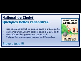 National Cholet 2025 - Quelques belles rencontres.