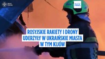Rosyjskie rakiety znów uderzają w Ukrainę