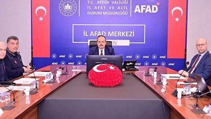 Ege Denizi’ndeki sismik aktiviteye yönelik risk değerlendirme toplantısı yapıldı