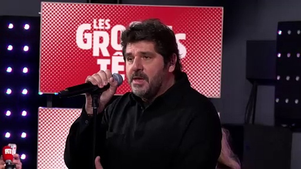 Patrick Fiori chante "La gloire de nos pères" en live aux "Grosses Têtes"