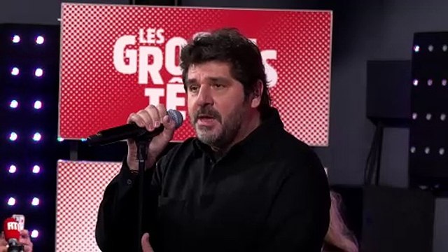 Patrick Fiori chante La gloire de nos pères en live aux Grosses Têtes