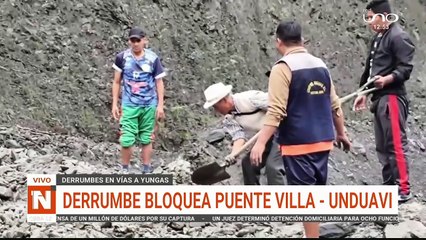 la asunta, sigue cerrado el camino y necesitan maquinaria urgente