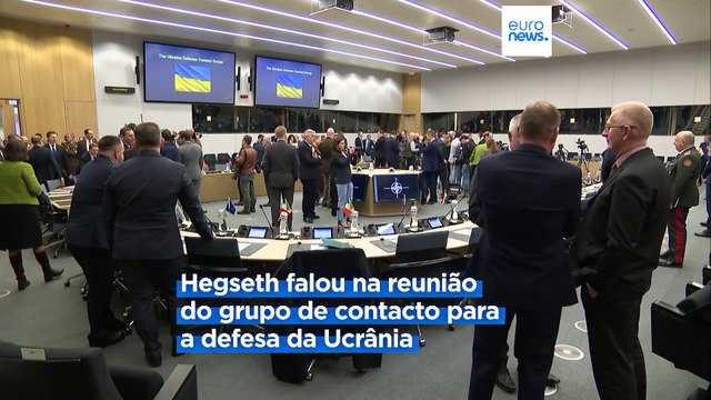 Regresso da Ucrânia às fronteiras anteriores a 2014 e adesão à NATO são irrealistas , diz Hegseth aos aliados
