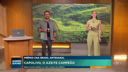 Família do RS recebe prêmio CNA Brasil por azeite artesanal