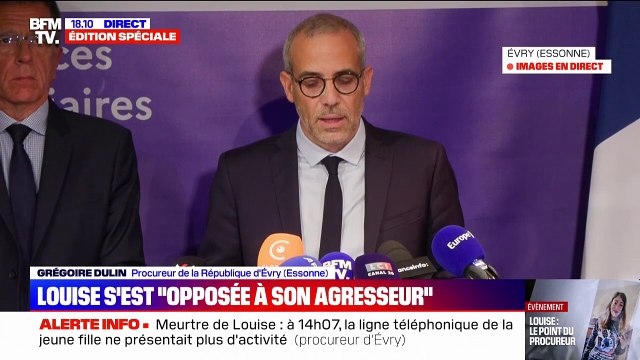 Meurtre de Louise: L'enquête de voisinage et les témoignages se sont révélés déterminants pour l'avancée des investigations , explique le procureur d'Évry