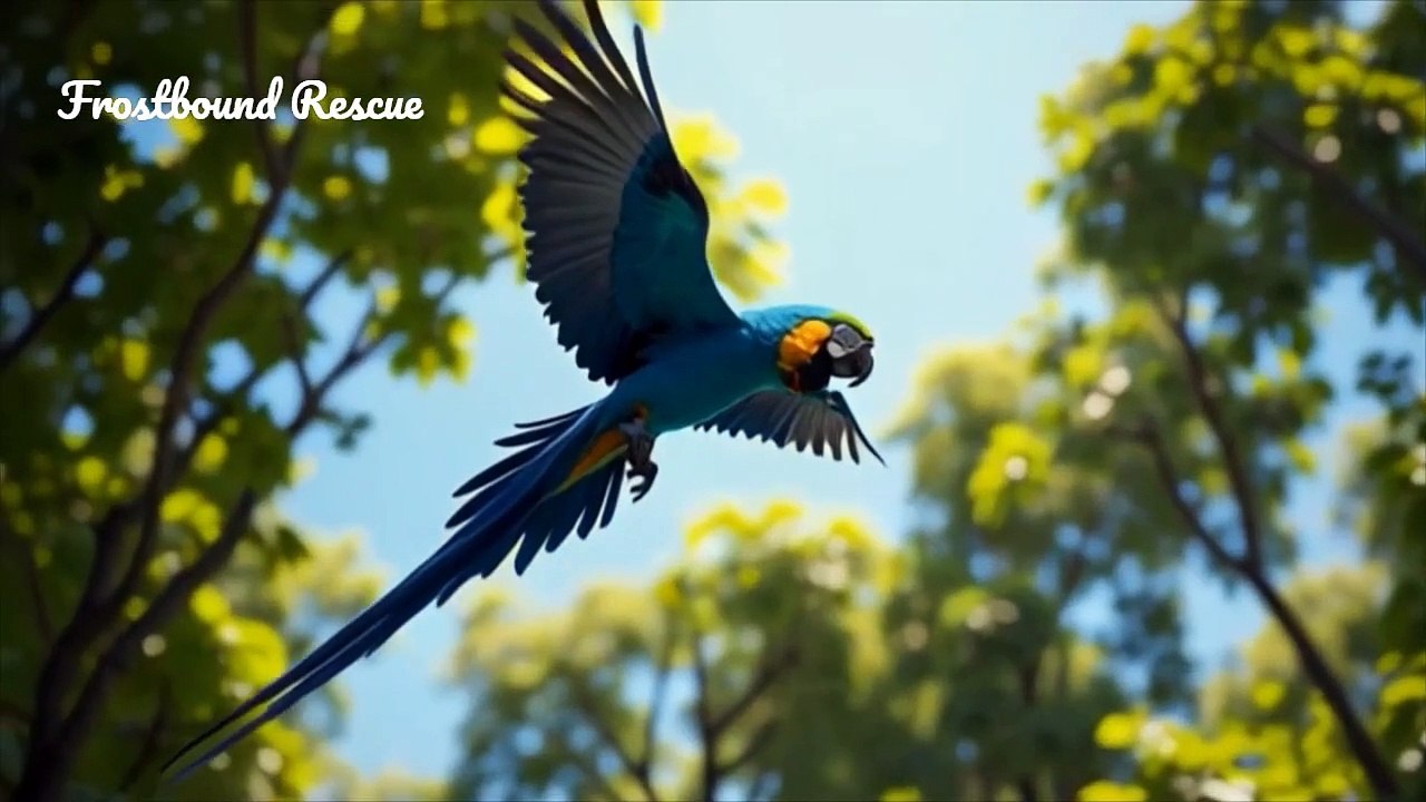 Mother Macaw Parrot Calls Rescue Team to Save Chicks from Parasites and Worms | Heartwarming Wildlife Rescue