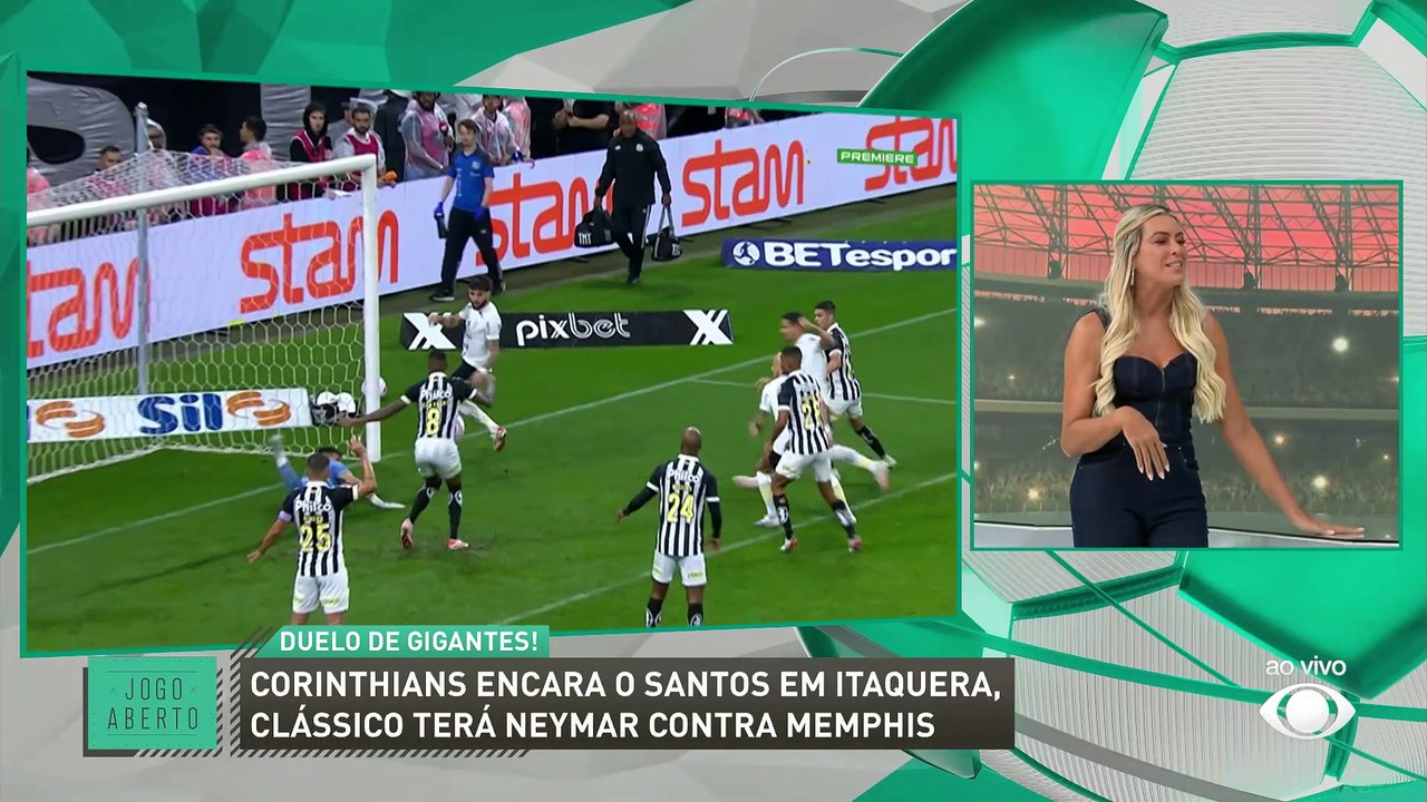 Debate Jogo Aberto: Quem é o favorito no clássico Corinthians x Santos?