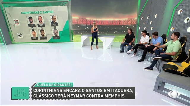 Palpites Jogo Aberto: Corinthians x Santos, pelo Paulistão; veja previsões