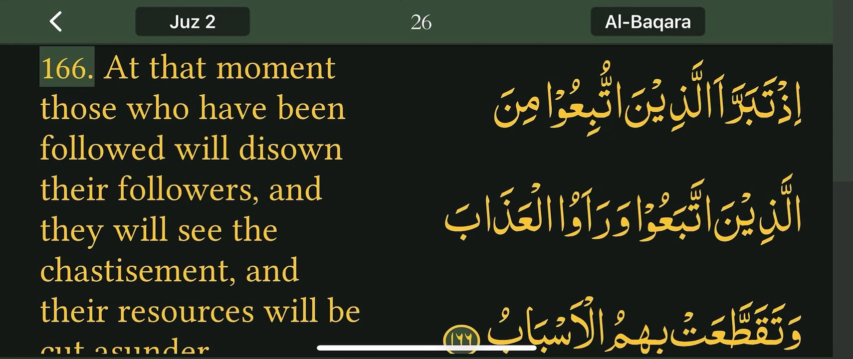 Read Qur’an everyday with naziaqaiser - Surah albakara verse , 166, 167, 168 -