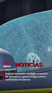 Un asalto violento se registró en una empresa de químicos en García, Nuevo León, donde un grupo de encapuchados armados irrumpió para cometer un robo.