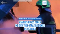 Ataques con drones y misiles rusos alcanzaron Kiev y otras regiones de Ucrania