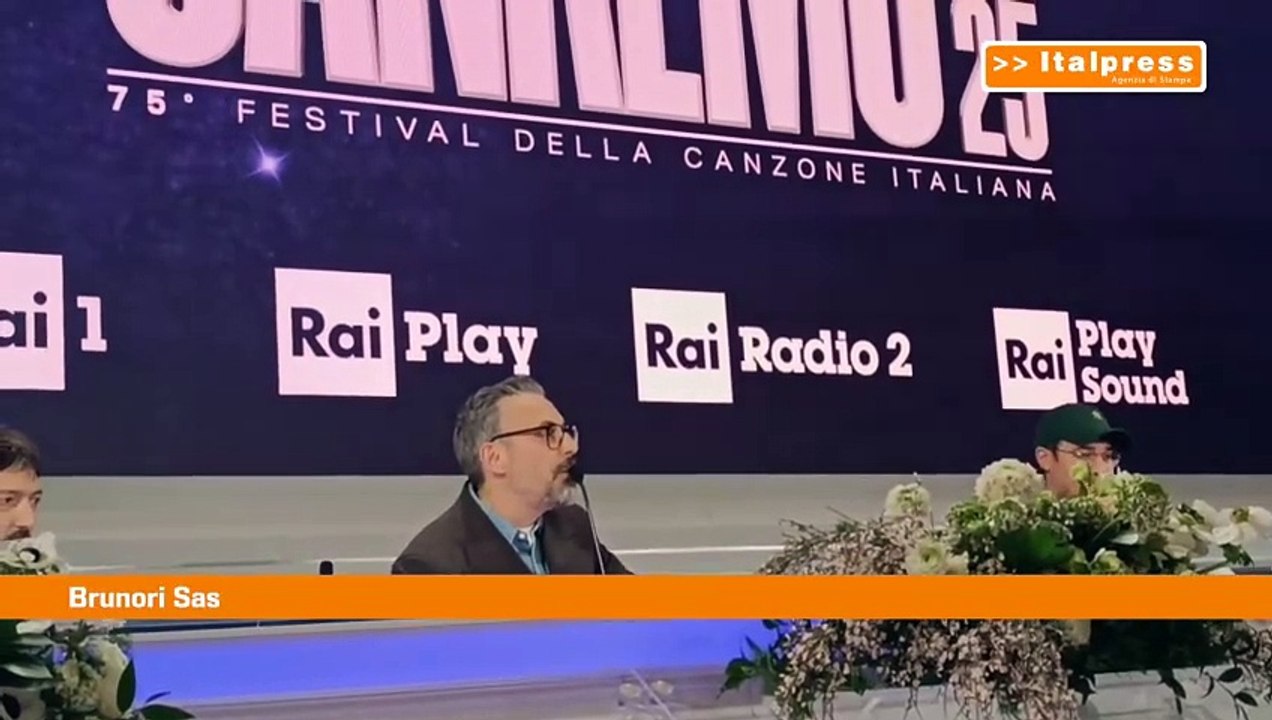 Sanremo, Brunori Sas scherza "L’Eurovision? Sono nato per quello"