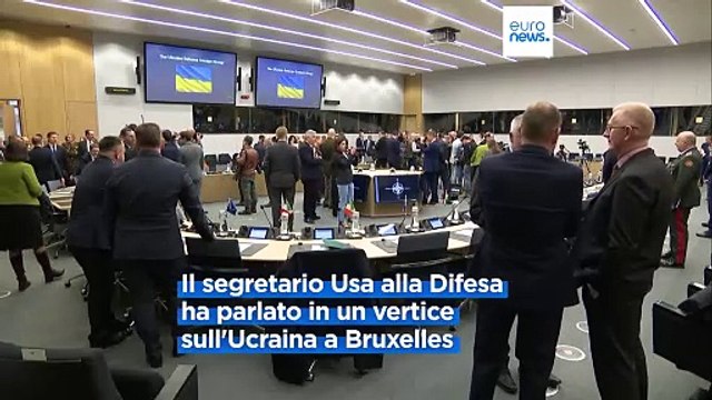 Ucraina, segretario Difesa Usa Hegseth: confini pre-2014 e adesione alla Nato obiettivi irrealistici