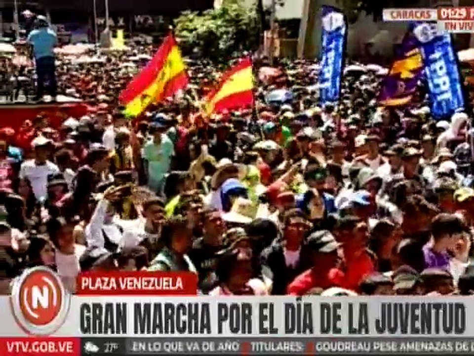 Movimiento Futuro dice presente en movilización para conmemorar el Día de la Juventud