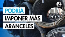 Trump podría imponer aranceles de hasta 50% al acero y aluminio