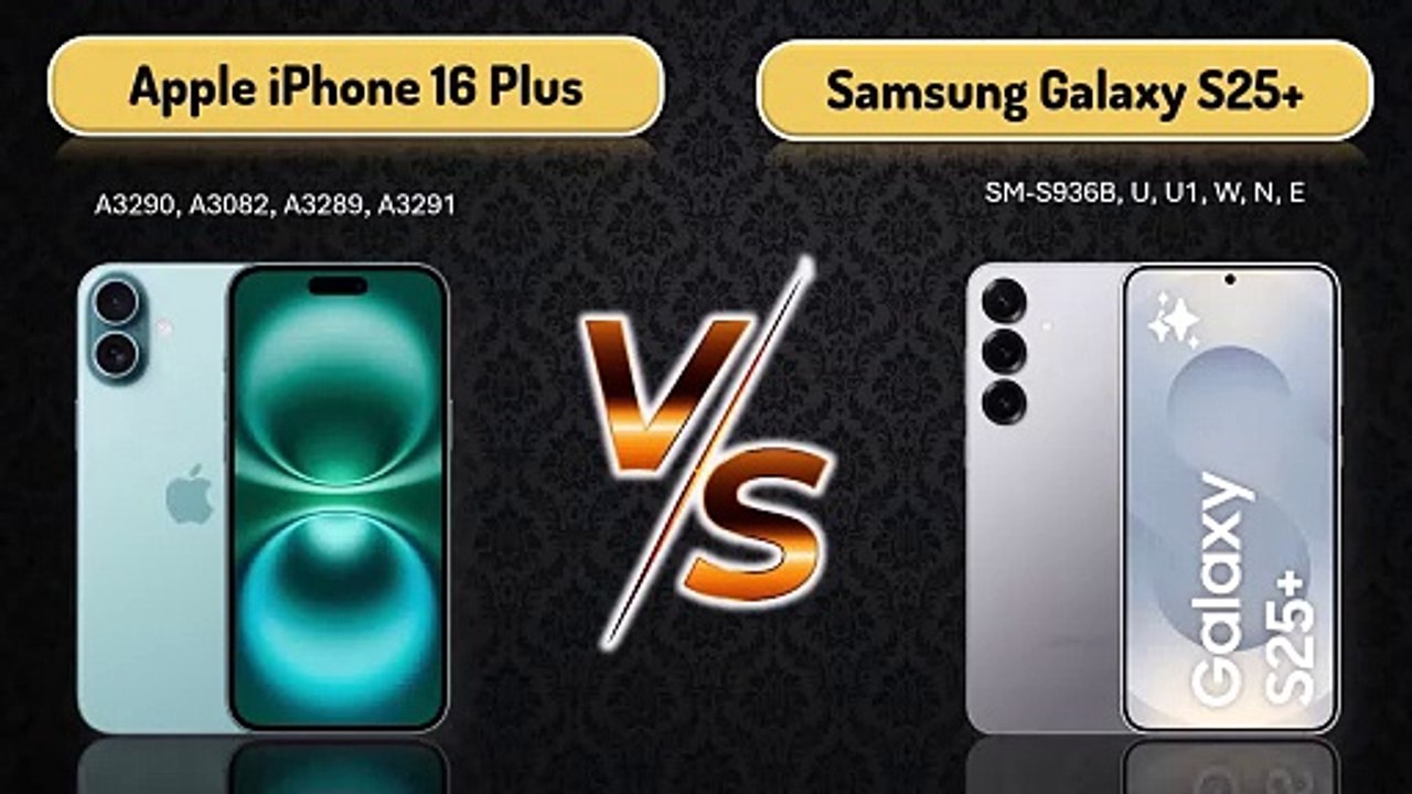Apple iPhone 16 Plus vs Samsung Galaxy S25 Plus | Full Comparison