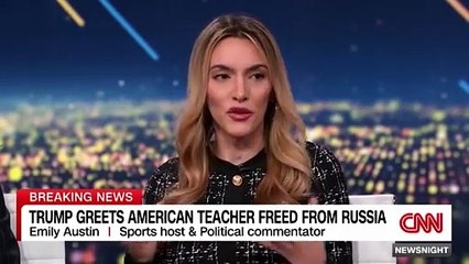 Democrat applauds Trump for bringing American prisoner home