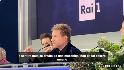 Sanremo, Le Bon: "L'IA ruba nostra musica, no all'uso delle macchine"