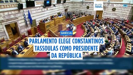 Constantinos Tassoulas eleito presidente da Grécia