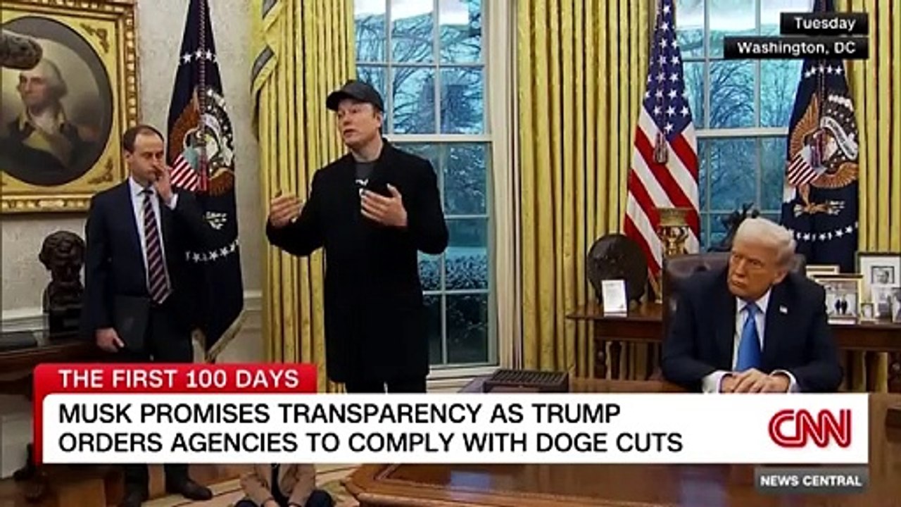 Retired ambassador reacts to Musk's promises of transparency at the Oval Office
