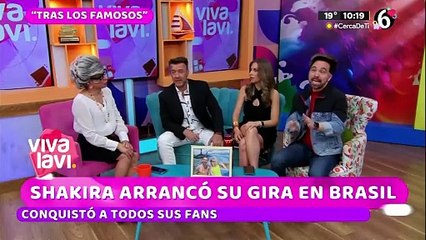 Shakira inicia su gira mundial en Brasil