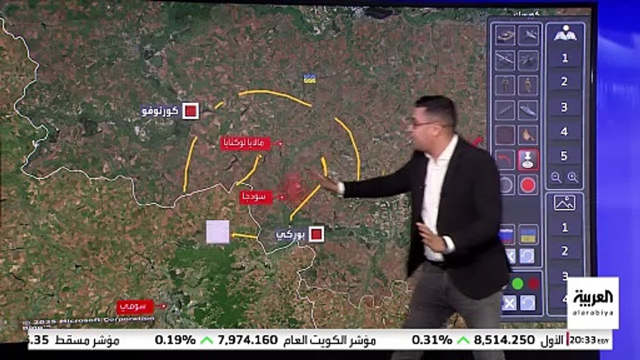 قبل المفاوضات المحتملة.. خارطة مناطق السيطرة بي...