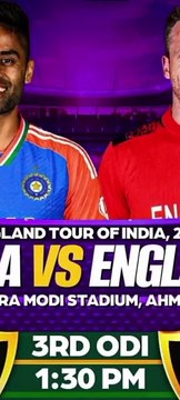 India VS England 3rd Odi Match full Highlights