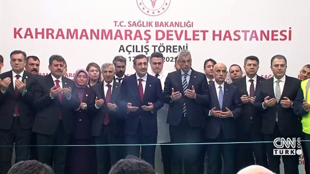 Kahramanmaraş devlet hastanesi açıldı